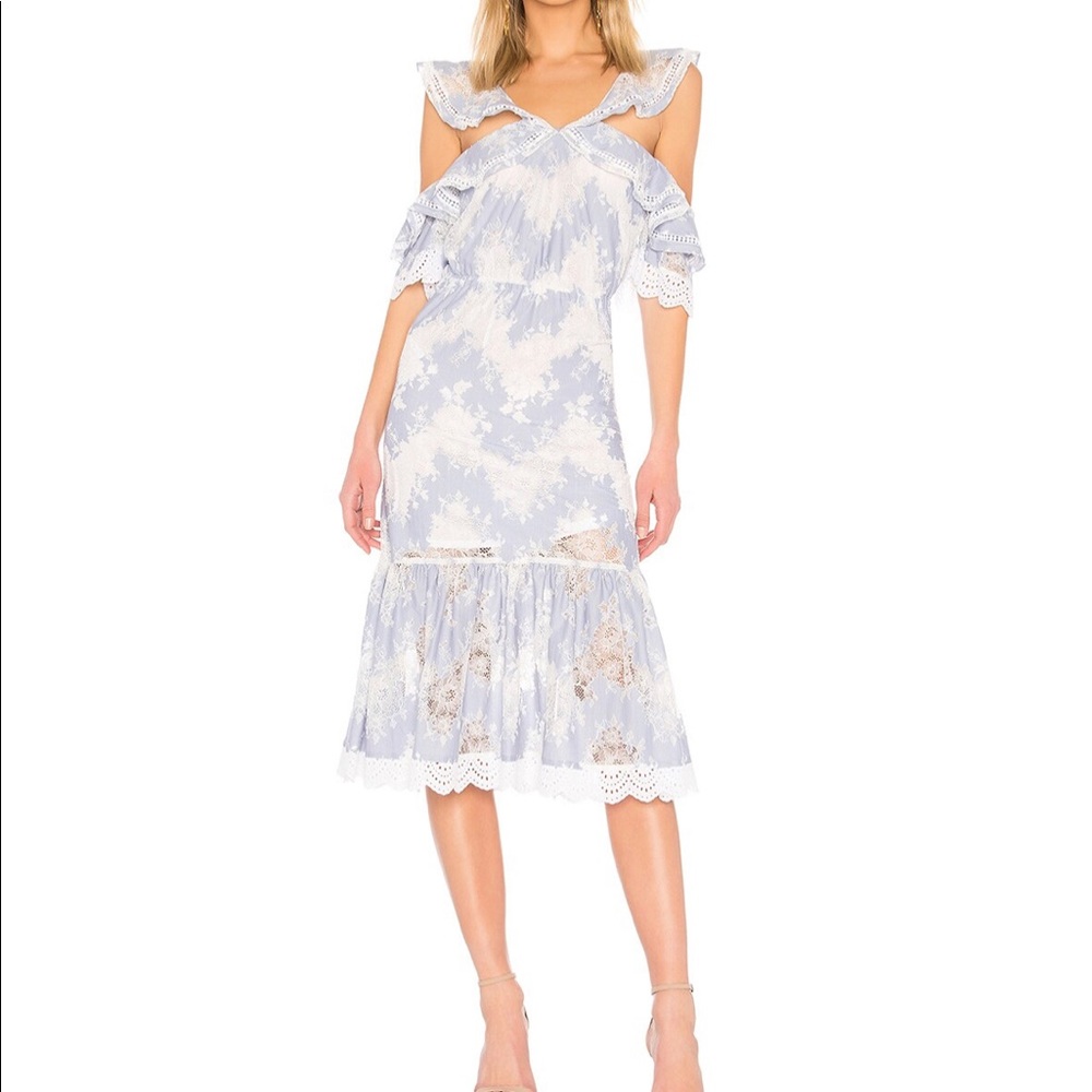 Marissa Webb Blue Kendra Dress